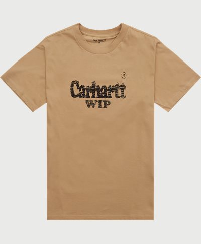 Carhartt WIP T-shirts S/S SPREE HALFTONE T-SHIRT I032874 Brown